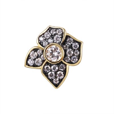 Кулон из серебра с фианитом (Арт.cz-p03497-x-lb-w-x-w)