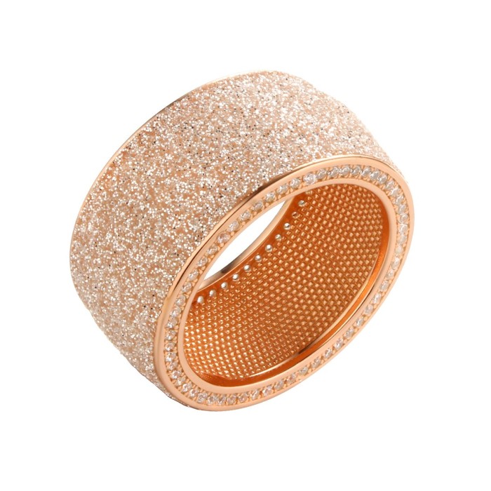 Кольцо из серебра с фианитами «Galaxy Sparkle» Fresh Jewelry (арт.Gl-R01757-X-G-W-X-W)