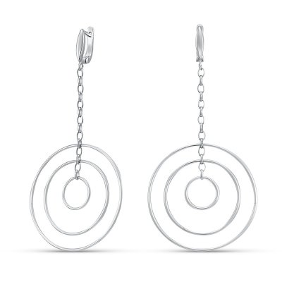 Серьги Серебряные крылья (Арт.02fye9812-113_)