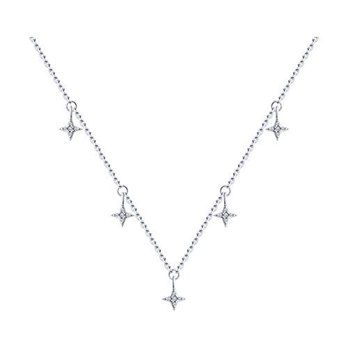 Колье из серебра с фианитами (Арт.94070674)