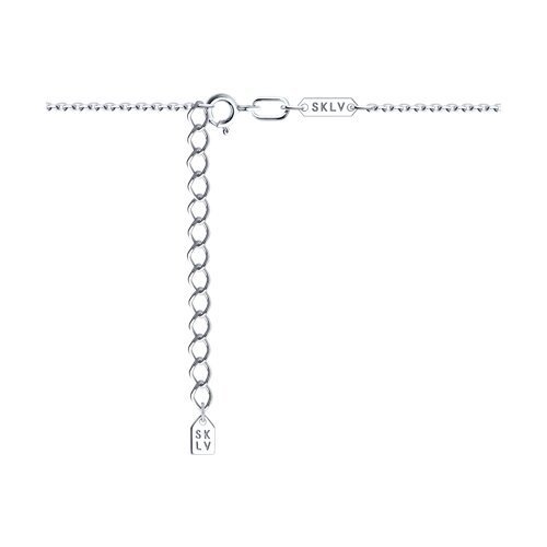 Колье из серебра с фианитами (Арт.94070674)