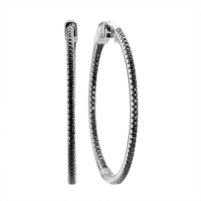 Серьги из серебра с шпинелью (Арт.sl-e01599-x-wb-x-x-b)