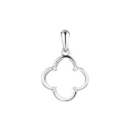 Кулон из серебра с керамикой (Арт.tc-p02028-w-w-x-x-x)