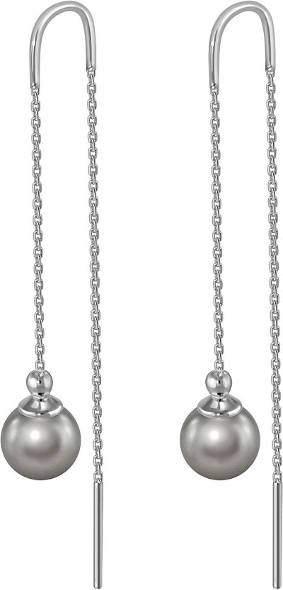 Серьги серебряные с жемчугом «Beautiful 30S» Rivoli (арт.AAS-11-8-30-S)