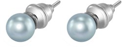 Серьги из серебра с жемчугом (Арт.aas-15-6-27-s)