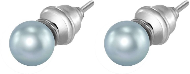 Серьги из серебра с жемчугом (Арт.aas-15-6-27-s)