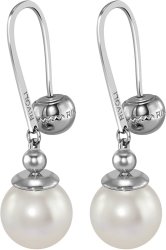 Серьги из серебра с жемчугом (Арт.aas-9-12-1-s)