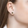Серьги из серебра с эмалью (Арт.94022839)