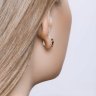 Серьги из серебра с эмалью (Арт.94022839)