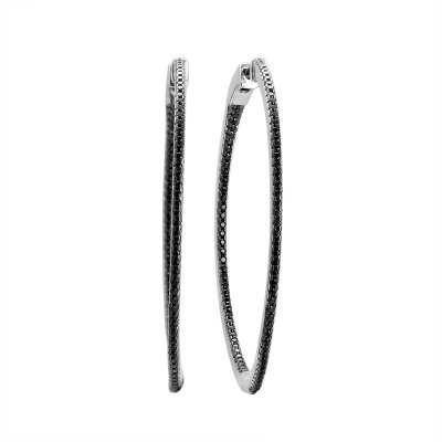 Серьги из серебра с шпинелью (Арт.cz-e04443-x-wb-x-x-b)