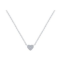 Колье из серебра с фианитами (Арт.94070167)