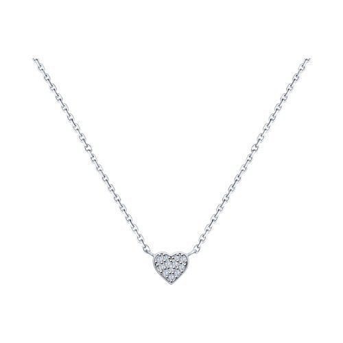 Колье из серебра с фианитами (Арт.94070167)