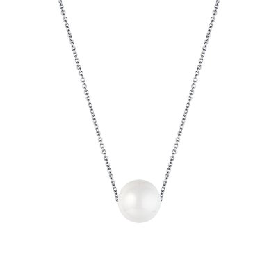 Ожерелье из серебра с керамикой (Арт.tc-n01295-w-w-x-x-x)