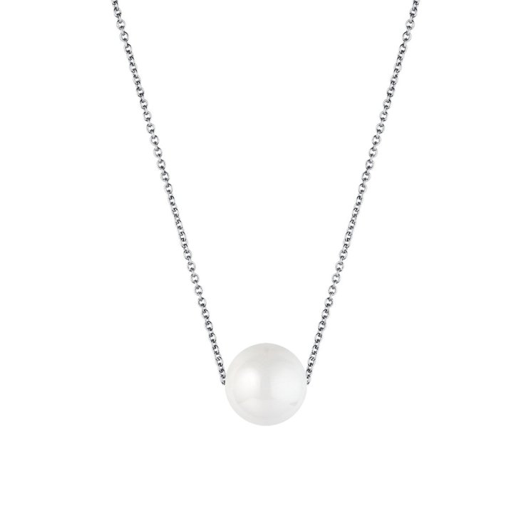 Ожерелье из серебра с керамикой (Арт.tc-n01295-w-w-x-x-x)