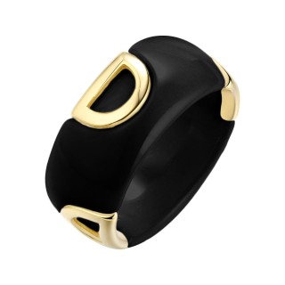 Кольцо с керамикой «Lemon Ceramic Chic» Fresh Jewelry (арт.TC-R01342-B-L-X-X-X)