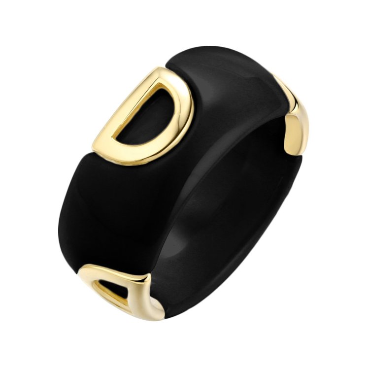 Кольцо из серебра с керамикой (Арт.tc-r01342-b-l-x-x-x)