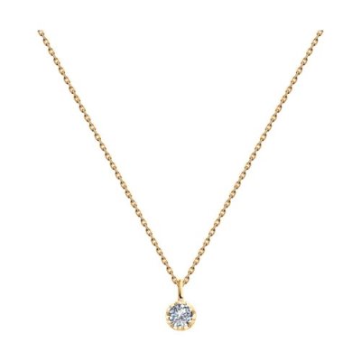 Колье из золота с бриллиантом (Арт.1070166)