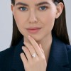 Кольцо из серебра с фианитом «Созвездие звезд» Соколов (арт.94014728)