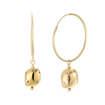 Серьги из серебра с куб. цирконием (Арт.rb-e333-4-x-l-x-x-w)