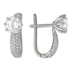 Серьги Эстет (Арт.01s124877)
