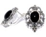 Серьги Серебряные крылья (Арт.220028-39-182_oniks_markazit)