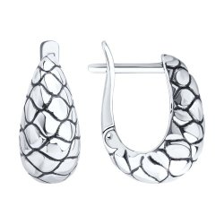 Серьги из серебра (Арт.95-120-02655-1)