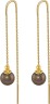 Серьги с жемчугом «Beautiful 33G» из серебра, Rivoli (арт.AAS-11-8-33-G)