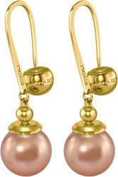 Серьги из серебра с жемчугом (Арт.aas-9-12-10-g)