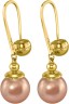 Серьги серебряные с жемчугом «Beautiful 10G» Rivoli (арт.AAS-9-12-10-G)