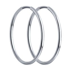 Серьги из белого золота (Арт.52-124-01589-1)