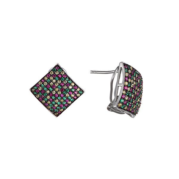 Серьги из серебра Element 47 BE5244_001_WG