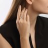 Кольцо из золота с фианитами (Арт.018567)