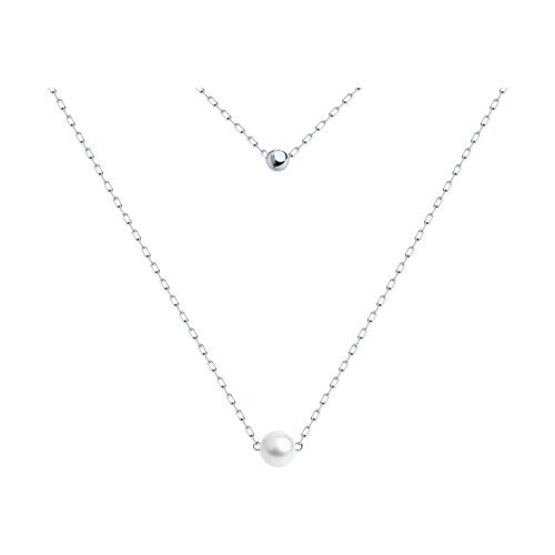 Колье золотое пробы 585 с жемчугом (Арт.52-370-01822-1)