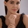 Кольцо из золота с бриллиантом «Сияние совершенства» Соколов (арт.9010228)