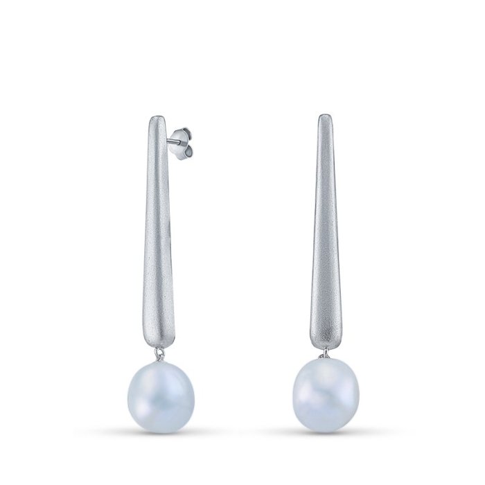 Серьги Серебряные крылья (Арт.022042777a_zhemchugbarokkokult)