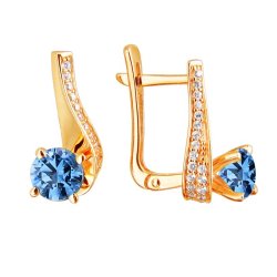 Серьги Эстет (Арт.01s2110963-8)