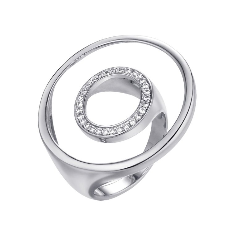 Кольцо из серебра с фианитом (Арт.mp-r00500-x-w-x-x-w)