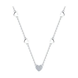 Колье из серебра с фианитами (Арт.94070676)