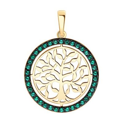 Подвеска золотая пробы 585 (Арт.732866)