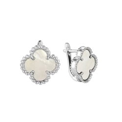 Серьги из серебра с жемчугом (Арт.tc-e01207-x-w-pn-x-x)