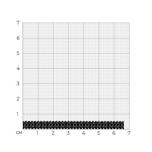 Браслет из серебра с шпинелью (Арт.83050029)