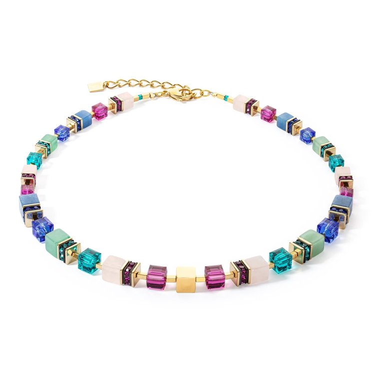 Колье multicolour gemstone la_3039_10-1561