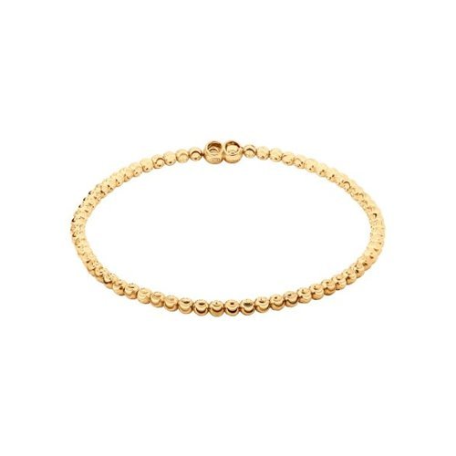 Браслет из золочёного серебра «Золотые сферы» Соколов (арт.9405)