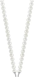 Ожерелье из серебра с жемчугом (Арт.3693pw)