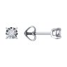 Серьги из белого золота с бриллиантами (Арт.52-222-01752-2)