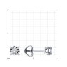 Серьги из белого золота с бриллиантами (Арт.52-222-01752-2)