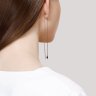 Серьги из серебра (Арт.94022285)