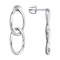 Серьги из серебра (Арт.94024098)