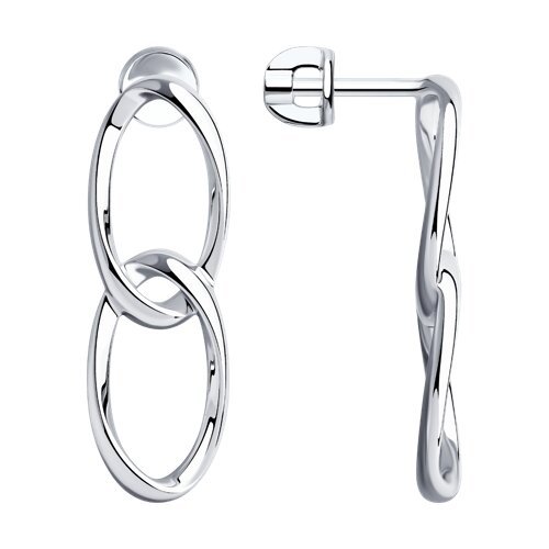 Серьги из серебра (Арт.94024098)