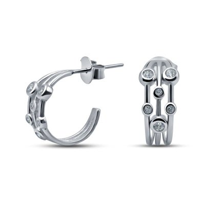 Серьги Серебряные крылья (Арт.022027853_kubcirkonii)